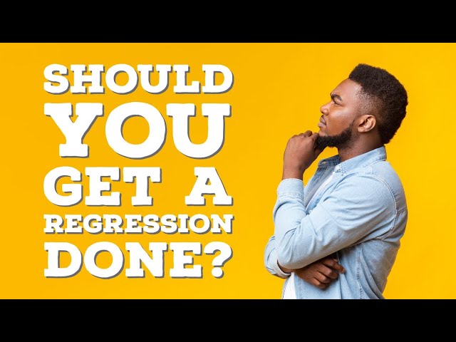 Should You Get A Regression? 🤷🏾♂️ YES or NO...